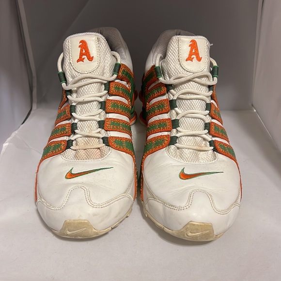 Nike Shox Almendares rare shoe size 12 Color green and white - Picture 10 of 15